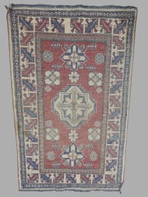 Handmade Turkish Geometric Rug