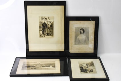 George Yewell, E F Ellet Engravings