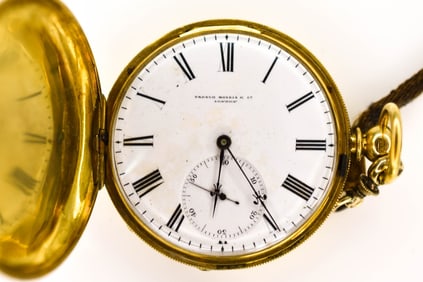 18K French Morris & Co. Pocket Watch