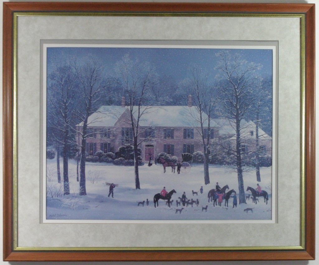 Michel Delacroix Print: 34 x 28