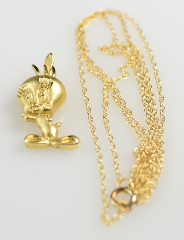 Tweety store bird necklace