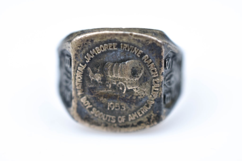 Sterling Silver Boy Scout Ring (1 of 5)
