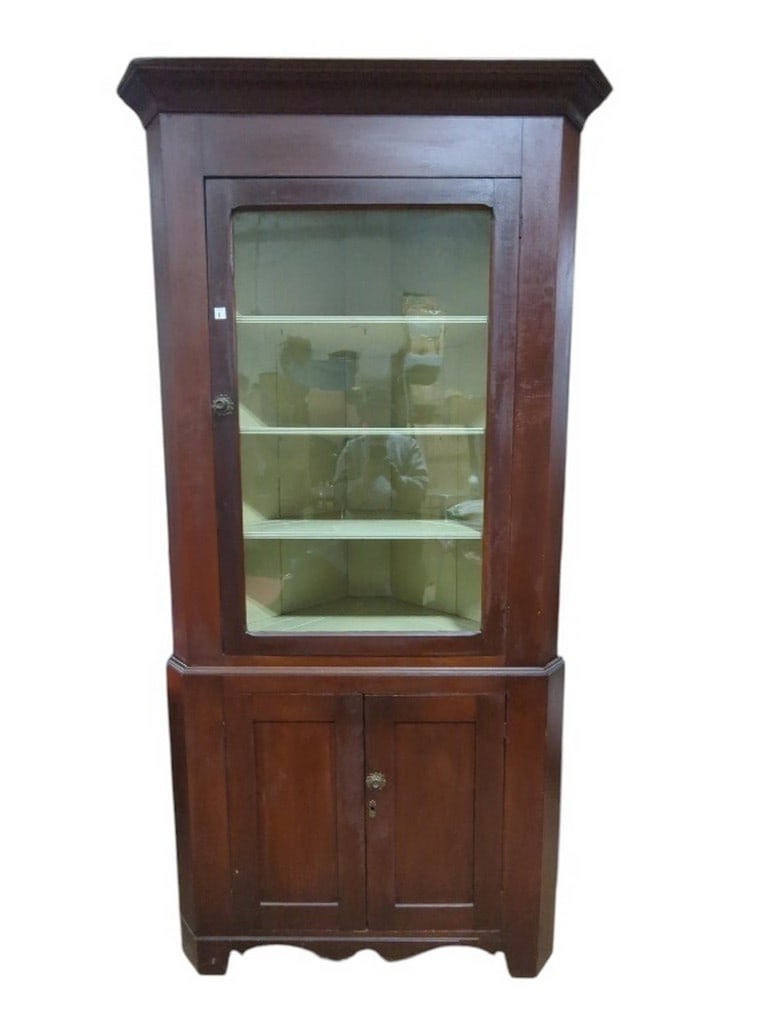 Antique corner cabinet