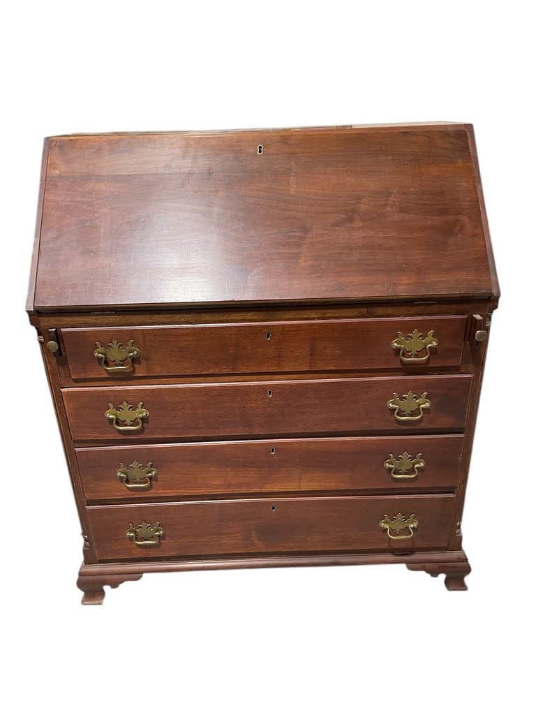 Antique Pennsylvania Cherry Chippendale Desk (1 of 13)