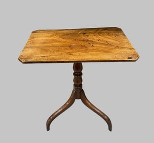 Antique Tilt Top Table Circa 1820-1840