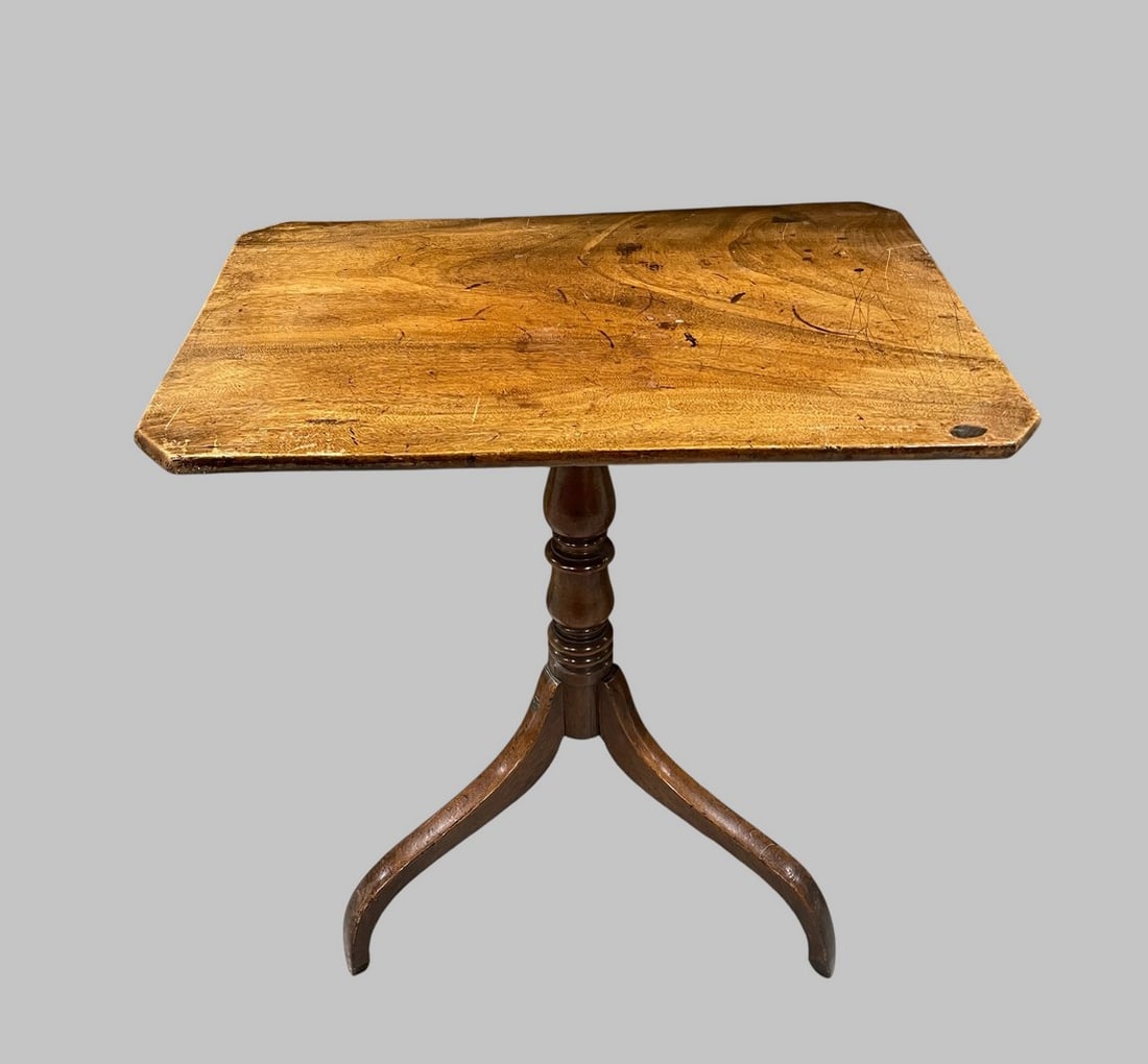 Antique Tilt Top Table Circa 1820-1840 (1 of 5)