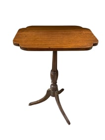 Antique Tilt Top Table Circa 1830-1860