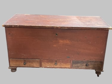 Antique Blanket Chest 1850-1890