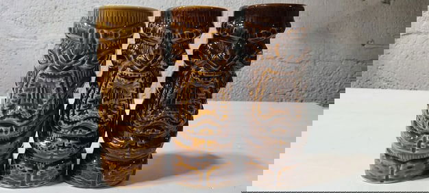 Daga Hawaii Kon-Tiki Village Mugs