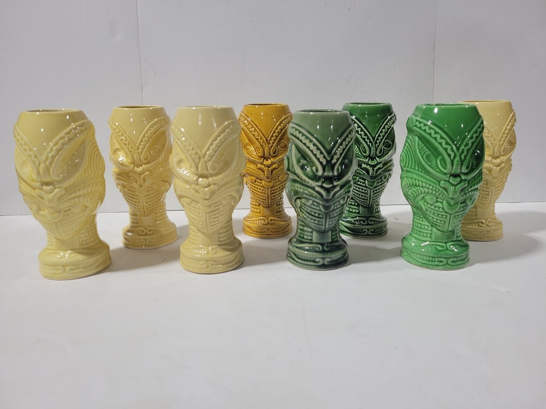 Orchids Of Hawaii Head Hunter Tiki Mugs (1 of 5)