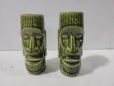 Moai Tiki Mugs