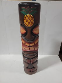 Wood Tiki Statue