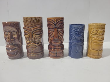 Tiki Mugs Accoutrements Kahiki Group