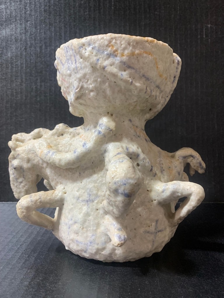 Procida Vietri Zoomorphic Vessel Sculpture (1 of 7)