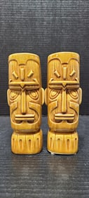 Import by Otagiri Co Glazed Tiki Mugs ***
