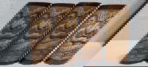 Daytona's Hawaiian Inn Mat Finish Tiki Mugs