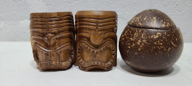Tiki Mugs and Coconut Bowl Philippines