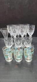 Goblet and Cocktail Glasses