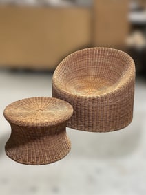 Eero Aarnio Elephant Boot Chair & Ottoman