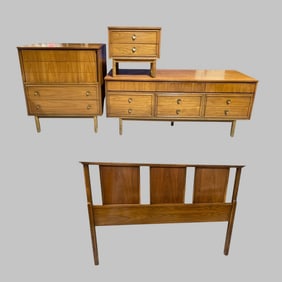 Mid-Century Modern Bedroom Set (Circa 1960's)