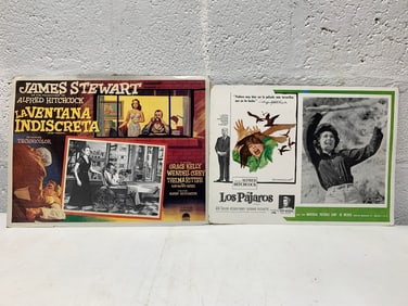 Alfred Hitchcock Mexican Lobby Cards