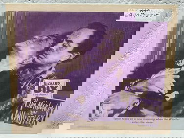 1944 The Whistler Theater Card