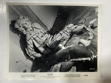 Signed Tippi Hedren The Birds Photo 1963