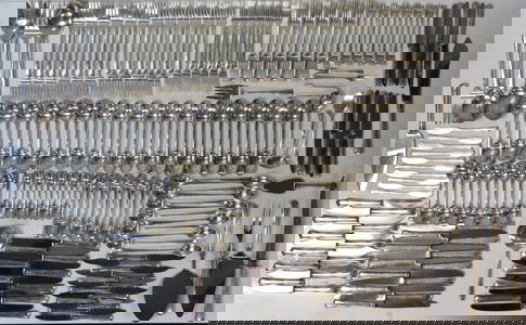 Sterling Silver Flatware Service