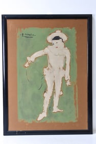 Picasso Le Petite Pierrot Lithograph (Born 1881)