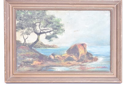 Clifford Mitchell Oil on Canvas Born 1925