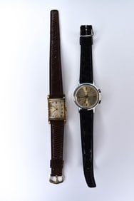 Thomax Incabloc & Elgin Men's Dress Watch