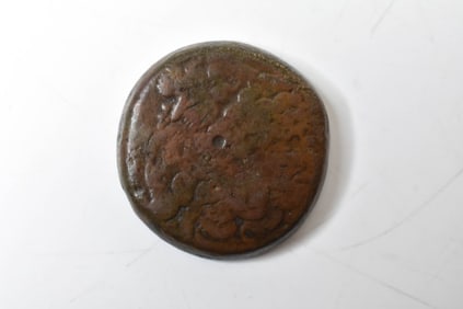 Ptolemy III Bronze Coin Zeus / Eagle 246-204BC