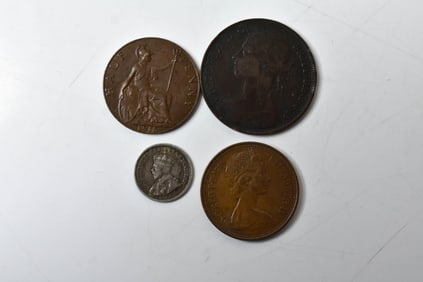 British and Foreign Silver & Bronze Coins