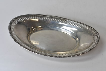 Fisher Sterling Reticulated Dish 9.64OZT