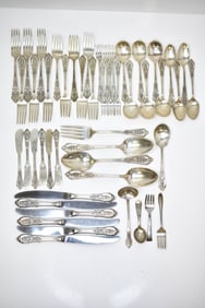 Wallace Sterling Silver Flatware 49.29 OZT