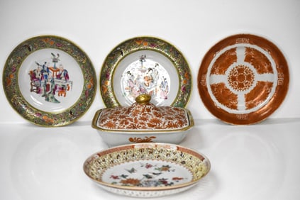 Antique Chinese Fitzhugh & Export Porcelain