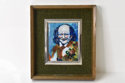 Pablo Picasso Painting Bibi la Puree (Signed)