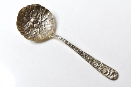S. Kirk & Son Repousse Sterling Silver Spoon