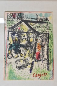 Marc Chagall Artist in Residence Original Litho