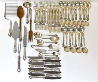 Easterling Sterling Silver Service for (8) 67 OZT