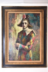 Abruzzi / Stephenson Painting of a Harlequin