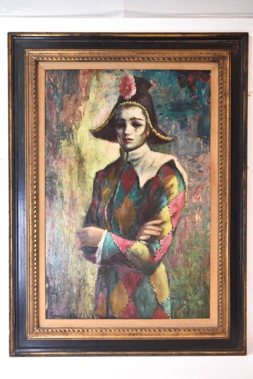 Abruzzi / Stephenson Painting of a Harlequin (1 of 5)
