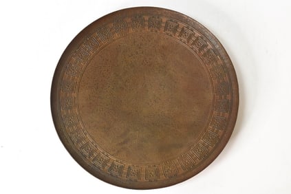 Tiffany Studios Bronze Charger