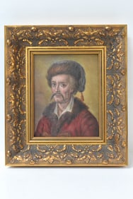 Oil on Board Portrait