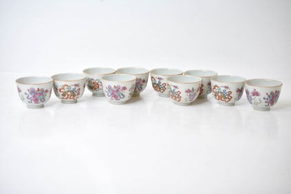 Chinese Porcelain Cups 19th Century