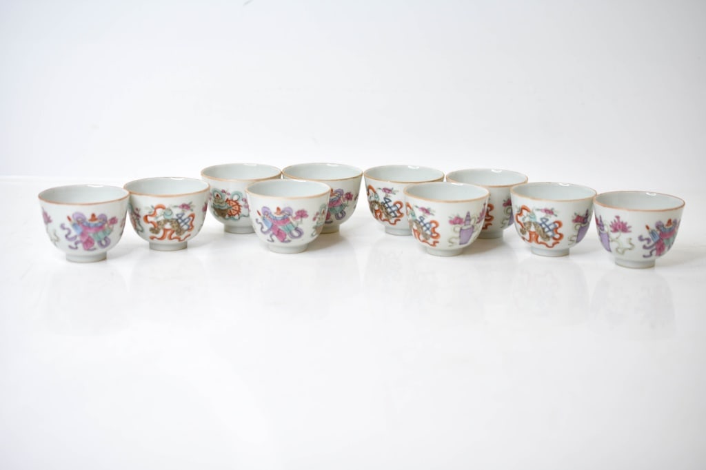 Chinese Porcelain Cups 19th Century (1 of 7)