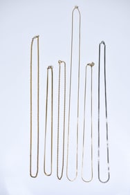 Gold Toned & Filled Chain Necklaces