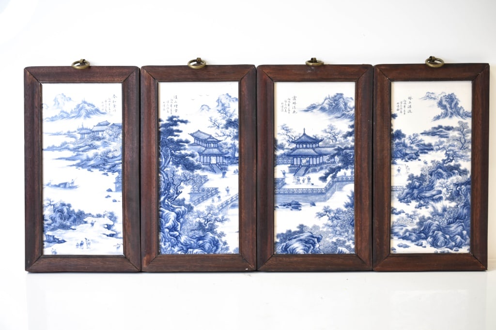 Chinese Porcelain Plaques (Signed) (1 of 7)