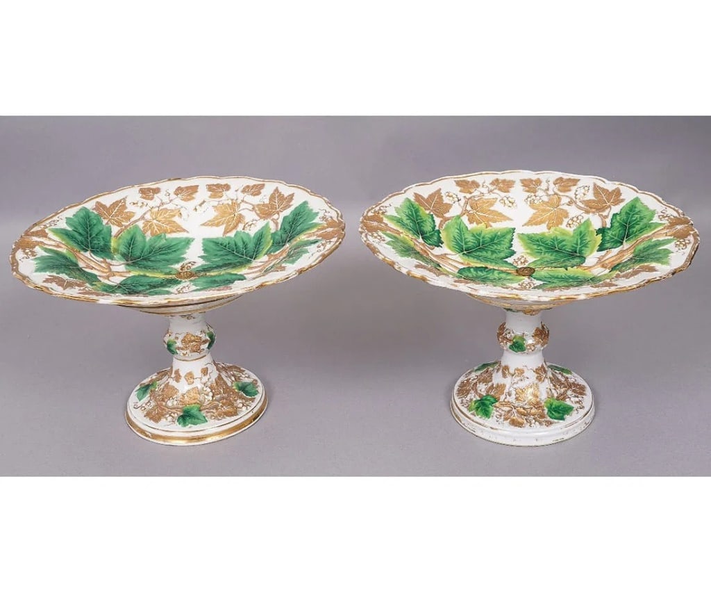 Meissen Gilt Porcelain Compotes (1 of 8)