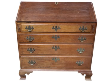 Antique Chippendale Secretary Desk Circa 1800